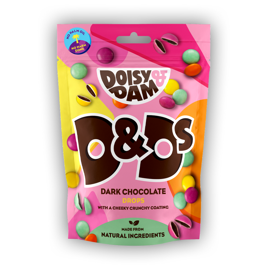 Doisy & Dam Dark Chocolate D&Ds Share Bag 80g